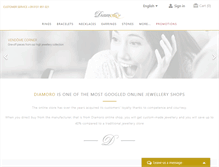 Tablet Screenshot of diamoro.com